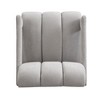CAVINAS Ergonomics Accent Chair with Reclined Seat,Set of 1/2,Luxury Armchair with L-Shaped Armrest,Minimalist Lounge Chair for Living Room - 4 of 4