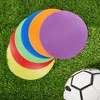 Juvale 6-Pack Round Poly Vinyl Dots for Classroom Floor, Rubber Dots for Gym Class, Carpet Spot Markers for Active Park - 2 of 4