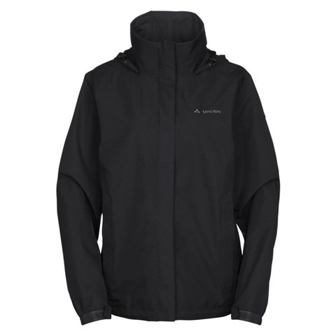 VAUDE Women's Escape Light Rain Jacket - Black - 46
