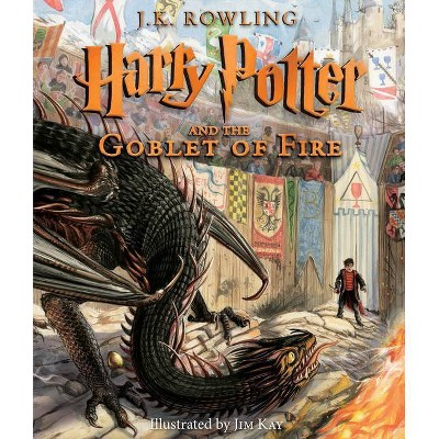 Harry Potter and the Goblet of Fire: The Illustrated Edition - by  J K Rowling
