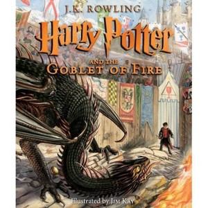 Harry Potter and the Goblet of Fire: The Illustrated Edition - by  J K Rowling (Hardcover) - 1 of 1