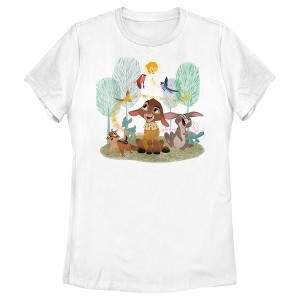 Women's Wish Animal Friends T-Shirt - 1 of 4