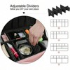13.8” Large Travel Makeup Train Case, Cosmetic Organizer with Brush Holder, Adjustable Dividers & Shoulder Strap (Pink) pink Standard - 2 of 4