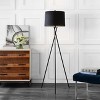 Parsen Floor Lamp - FLL4084 - Black - Safavieh - 3 of 4
