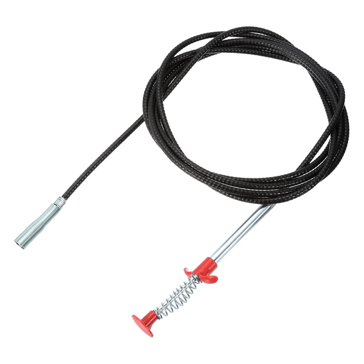 Unique Bargains Steel Wire Flexible Bendable Kitchen Bathroom Drain Clog Remover