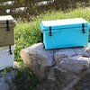 Wooakway 65 QT Hard-Sided Cooler Box with Wheels Portable Ice Chest with Drainage Plugs Rolling Cooler with Rubber Latches - 4 of 4