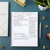 Juvale 2 Pack Meeting Notebooks for Work, Spiral-Bound Daily Planner for Project Management, Office, 160 Pages, 8.5 x 11 In - 4 of 4