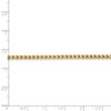 Black Bow Jewelry 2.45mm 14k Yellow Gold Hollow Round Box Chain Necklace - 4 of 4