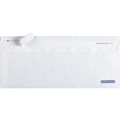 Staples #10 EasyClose Tamper-Evident Security-Tint Envelopes (19956)