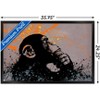 Trends International Thinker Monkey - The Graffiti Collection Framed Wall Poster Prints - 3 of 4