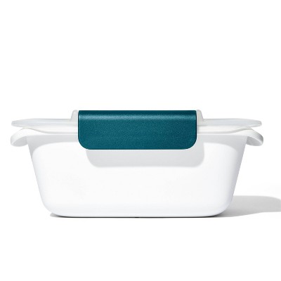 OXO Prep and Go 3.3c Food Storage Container: Blue Plastic, Dishwasher & Microwave-Safe, Kitchen Storage Solution — фото 5