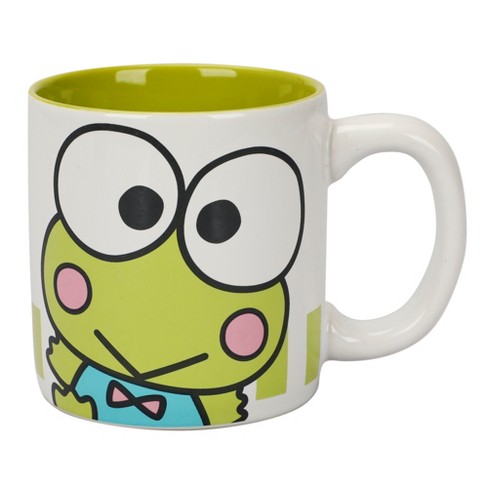 Hello Kitty Friends Universal Studios Coffee Mug Keroppi Green Frog –  Hedgehogs Corner