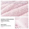 Homhougo Twin Bed Frames Lamb Velvet Twin Beds Cute Platform Bed Frame for Girls, Boys,Sturdy Platform Bed Pink - 4 of 4