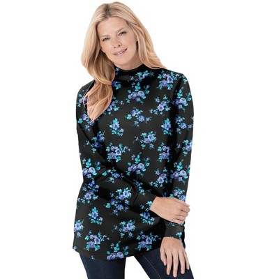 blue rose ditsy bouquet