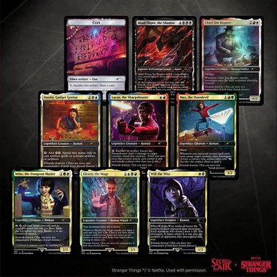 Magic The Gathering Magic TCG Magic: The Gathering Secret Lair: x Stranger Things foil