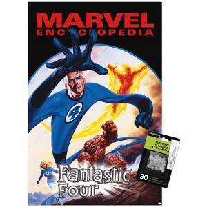 Trends International Marvel Publishing: Fantastic Four - Fantastic Four Encyclopedia Unframed Wall Poster Prints - 1 of 4