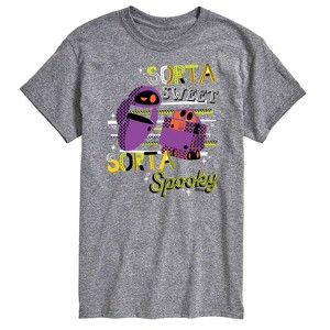 Men's Disney Wall-E Short Sleeve Graphic T-Shirt - Athletic Heather - 4 X-Large - 1 of 4