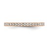 Black Bow Jewelry 1.8mm 14K Gold U Shared Prong 1/2 Ctw Diamond Eternity Band - 3 of 4