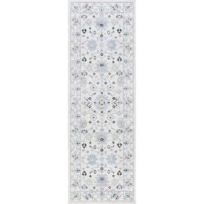 Nuloom Bridie Medallion Machine Washable Indoor Area Rug