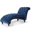 LOVMOR Tufted Armless Chaise Lounge - 2 of 4