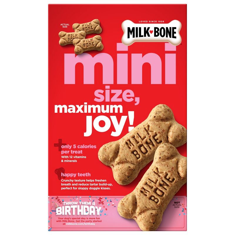 Milk-Bone Original Mini Dry Dog Treats Biscuits Beef Flavor - 15oz, 3 of 7