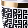 Derby Toothbrush Holder Black/White - Allure Home Creations - 2 of 4