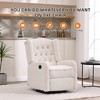 MOONMISS Rocking Recliner Chair,360 Degree Swivel Nursery Rocking Chair,Glider Chair - 3 of 4