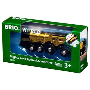 BRIO Mighty Golden Action Locomotive 33630 Toy Vehicle 1pcs - 1 of 1