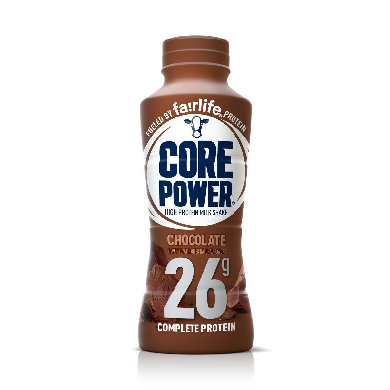 Core Power Chocolate 26G Protein Shake - 14 fl oz Bottle, 1 of 13