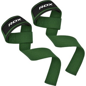 RDX Sports W1 Weight Training Wrist Straps - Premium Quality Straps for Gym Workout, Powerlifting, Weightlifting, Deadlifts, and More - 1 of 3