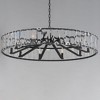 Maxim Lighting Odeon 10 - Light Chandelier in  Black - 2 of 4