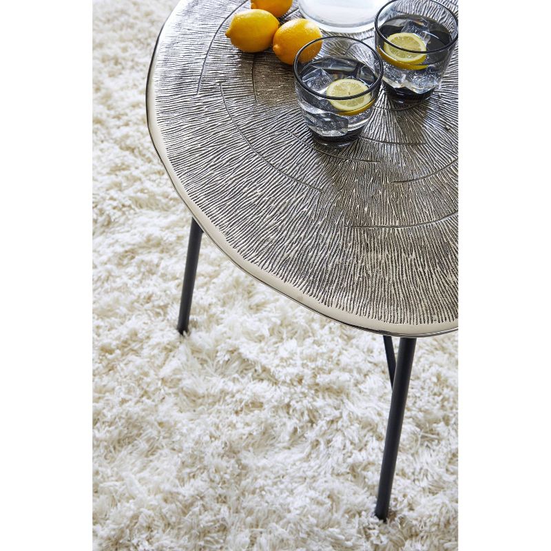 Laverford End Table Metallic Black/Gray - Signature Design by Ashley, 5 of 7