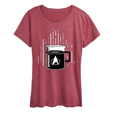 Women's - Star Trek - Tea Earl Grey Hot Short Sleeve Graphic T-Shirt