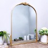 VIP Metal 32.75 in. Gold Arched Mirror - 4 of 4