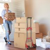 Costway Folding Hand Truck 150lbs Capacity Dolly with  Telescoping Handle & Bungee Cord - 3 of 4