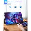 UPERFECT 15.6" Portable Monitor 1080P IPS Display USB-C & Mini HDMI, Ultra-Slim Travel Screen with Smart Cover, Built-in Speakers, No VESA - 4 of 4