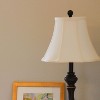 Vynxaria Lampshades: White Modified Octagon Slant Shade 6.5"x12"x9" with Washer Fitter - 2 of 4