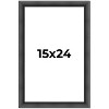 PosterPalooza | Refined Black Picture Frame - UV Acrylic, Foam Board Backing, Hanging Hardware - 2 of 4