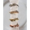 DII Napkin Ring Set, 6 Piece, Intertwined Gold - 2 of 4