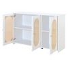 Bella Depot 48.8''W 3-Door Sideboard with Large Storage - 4 of 4