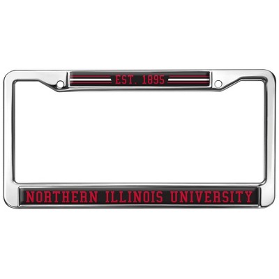 Northern Illinois School Logo Full Size Standard License Plate Metal Frame