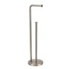 Home Mart Goods 27.5" Tall - Satin Nickle Stainless Steel Toilet Paper Holder and Reserve - 4 of 4