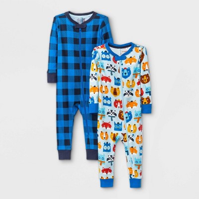 Infant Plaid Pajamas Target