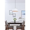 Elegant Lighting Forte 1 light White Pendant - image 2 of 4