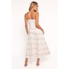Petal and Pup Womens Eleanora Midi Dress - 3 of 4