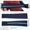 Unique Bargains 1 Pair Cooling Arm Sleeves for Women and Men Sports Arm Sleeve Protection Blue - 2 of 3
