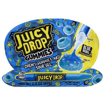 Topps Juicy Drop Gummies Assorted Flavors 2.0oz