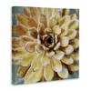 Stupell Industries Yellow Botanical Succulent Bloom Painting, 24" x 24" - 3 of 4