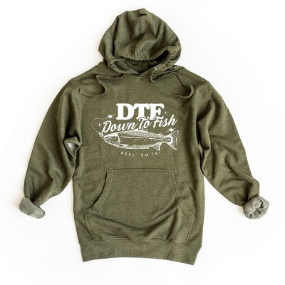 Simply Sage Market Women's Graphic Hoodie DTF Down To Fish