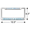 University at Buffalo School Logo Full Size Standard License Plate Metal Frame - 4 of 4
